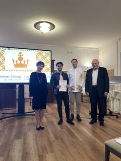 Diplomverleihung 2025 an der LBS Savoy