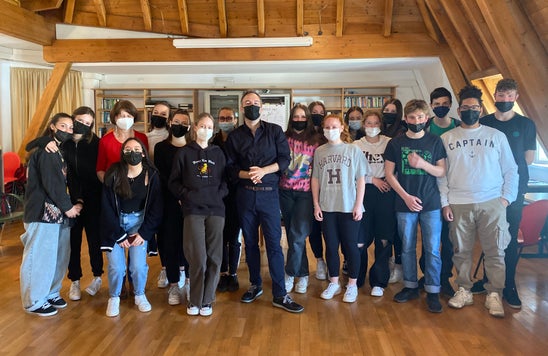 Begegnung mit dem Autor Martin Schäuble