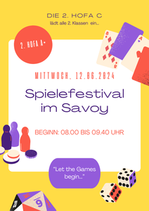 Spielefestival im Savoy