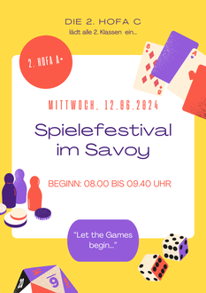 Spielefestival im Savoy