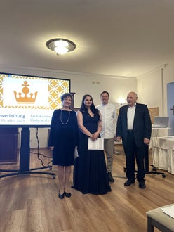 Diplomverleihung 2025 an der LBS Savoy