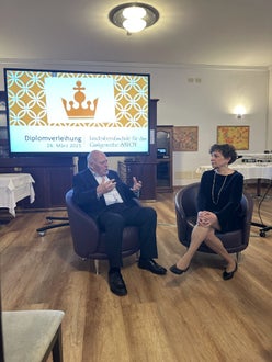 Diplomverleihung 2025 an der LBS Savoy