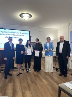 Diplomverleihung 2025 an der LBS Savoy