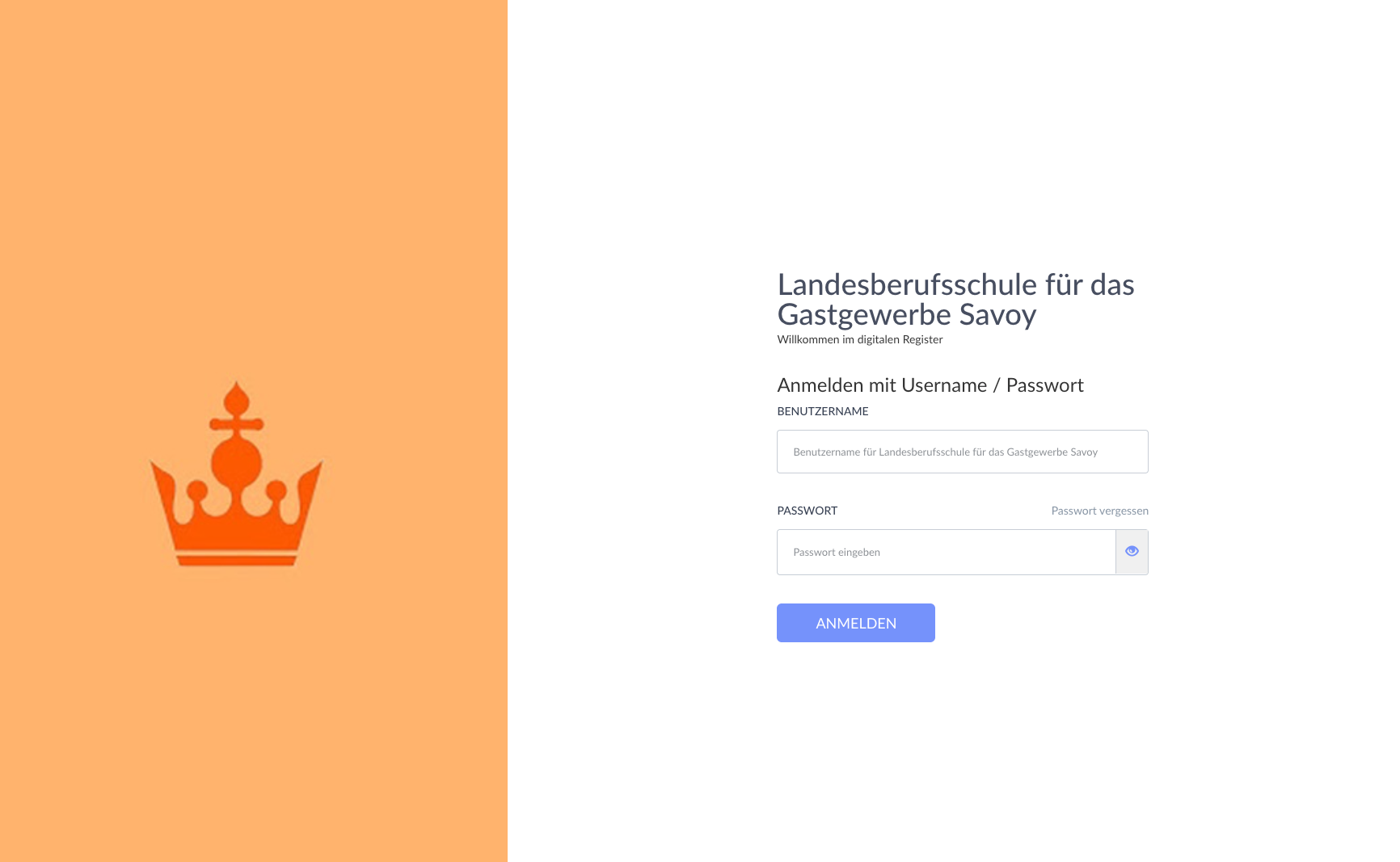 Savoy Digitales Register