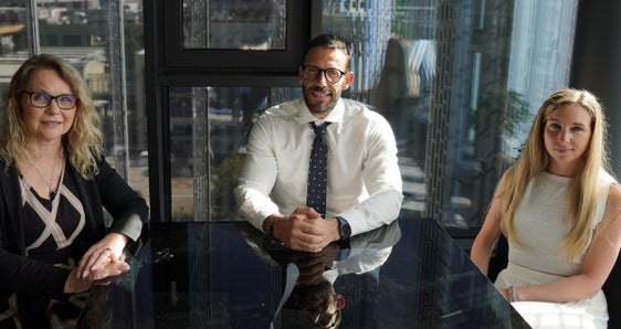 (v.l.) Evelin Reinstaller, Luca Armanaschi, Sophie Biamino