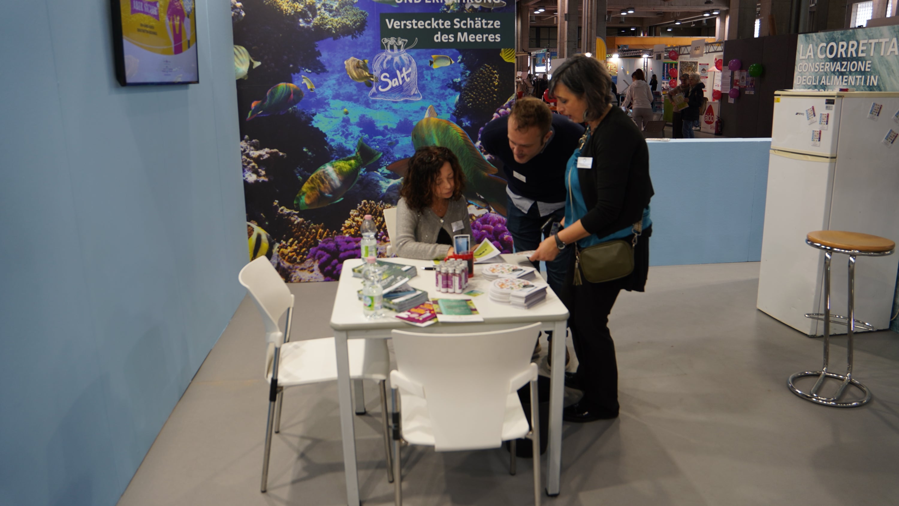 Der Dienst für Hygiene der Lebensmittel und der Ernährung (S.I.A.N.) sensibilisierte für den sparsamen Umgang mit Salz und die Bedeutung jodhaltiger Lebensmittel (Foto: Ingeburg Gurndin)