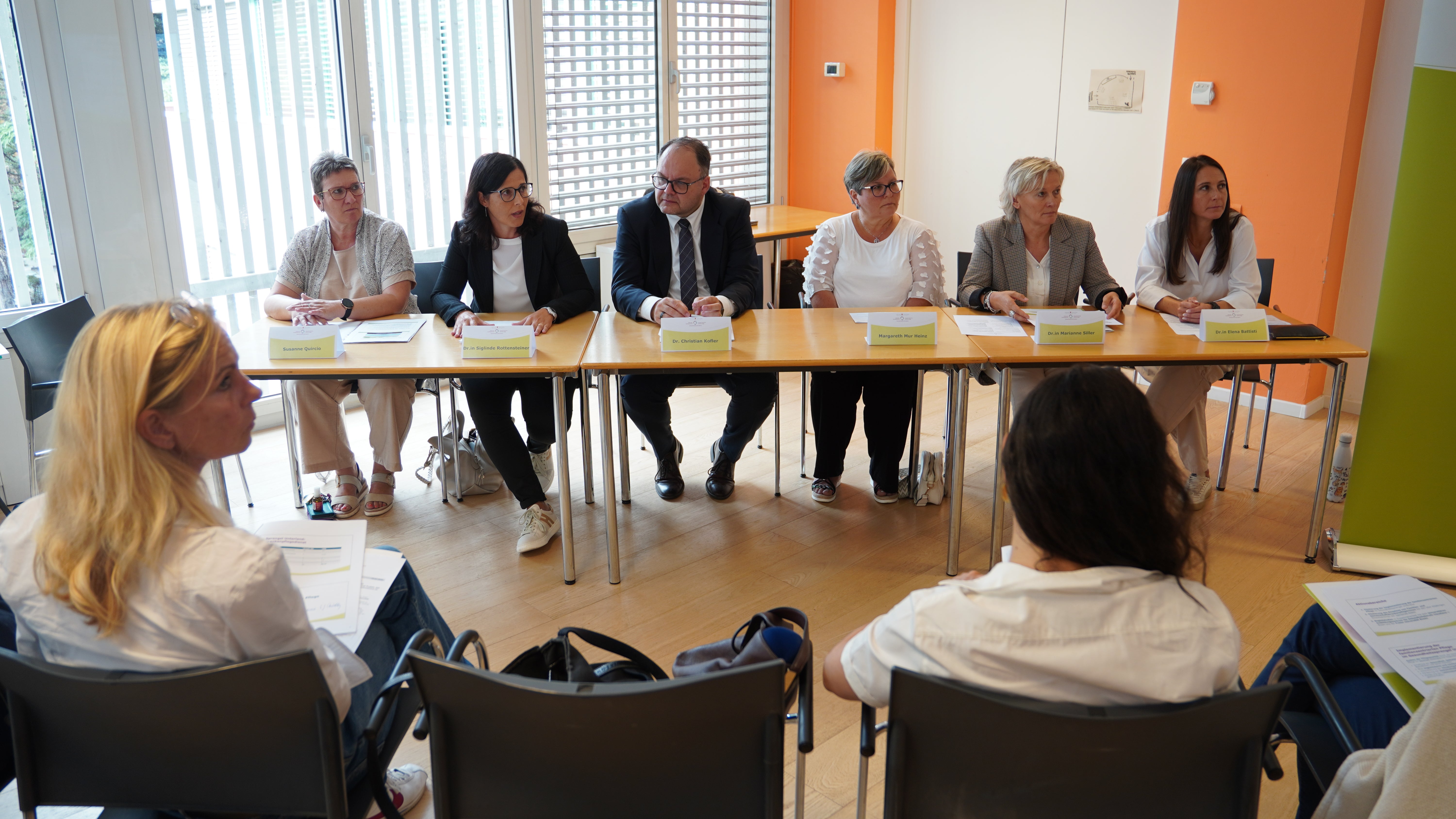 Die Pressekonferenz im Sprengel Neumarkt