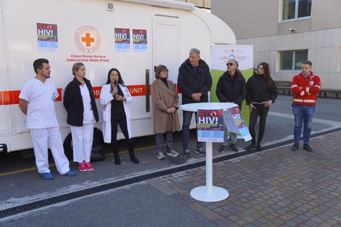 Pressekonferenz Stop HIV!