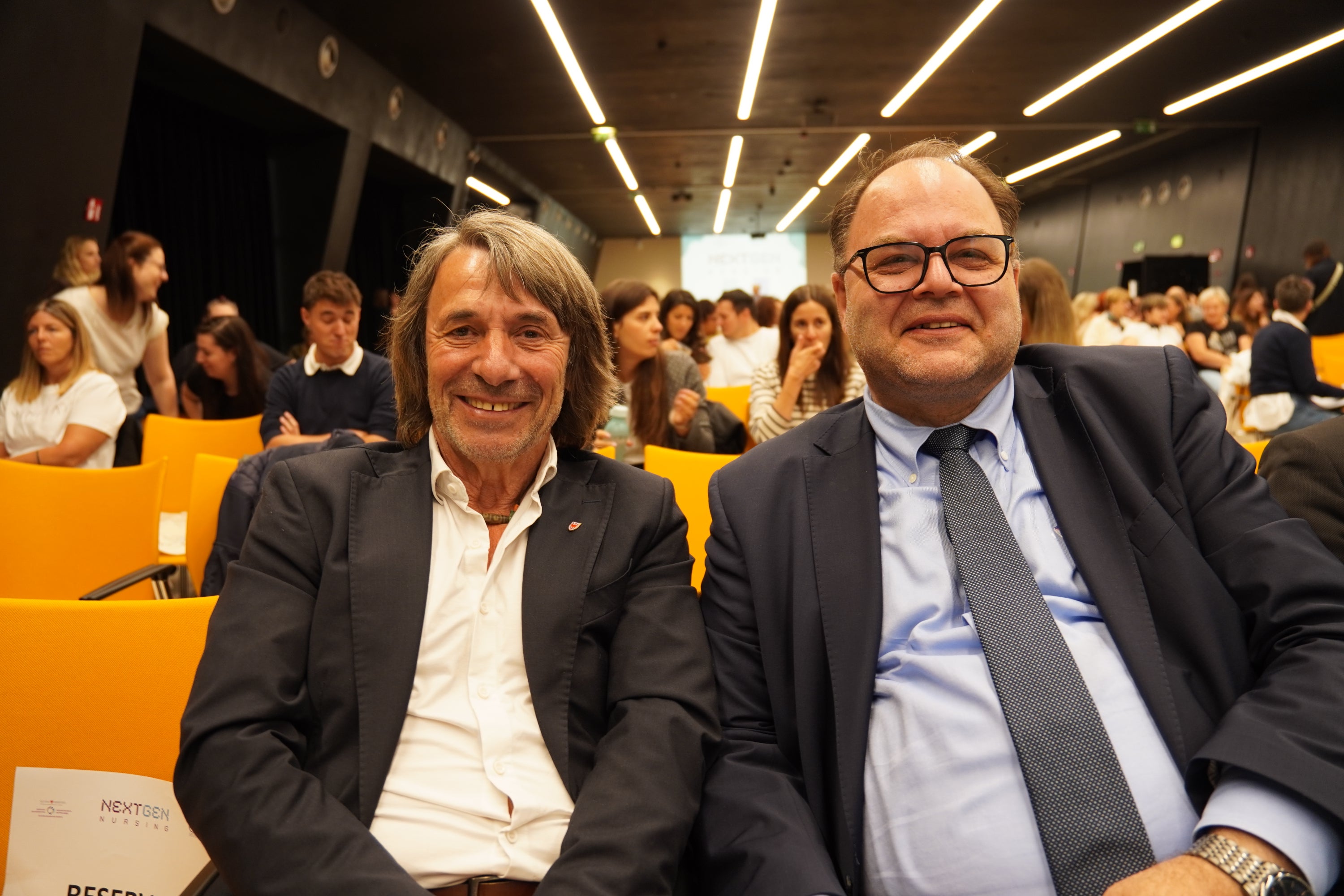 Assessore Hubert Messner e Direttore generale Christian Kofler