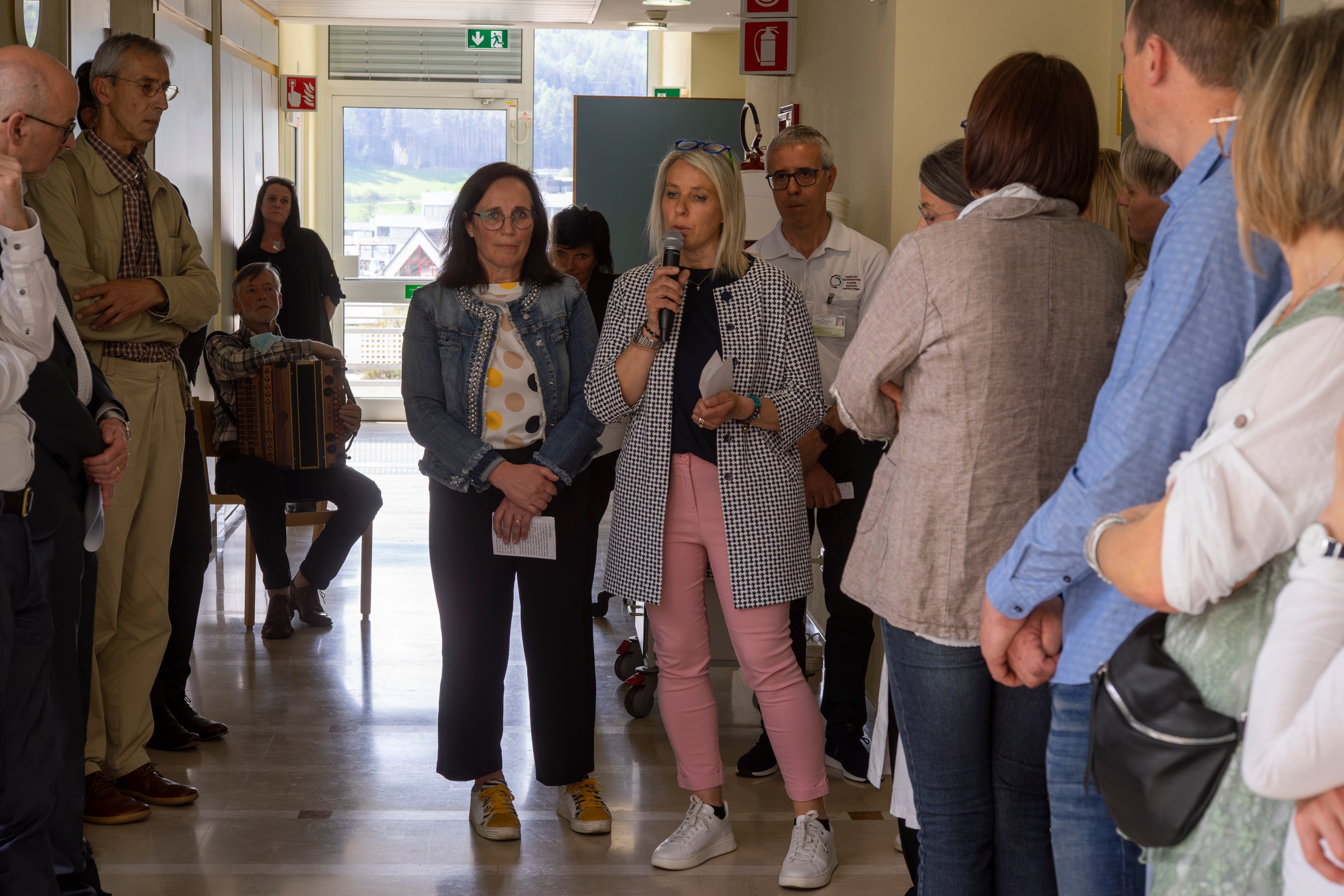 Die Angehörigen Martina und Antonia Früh (Foto: Marco Antulov)