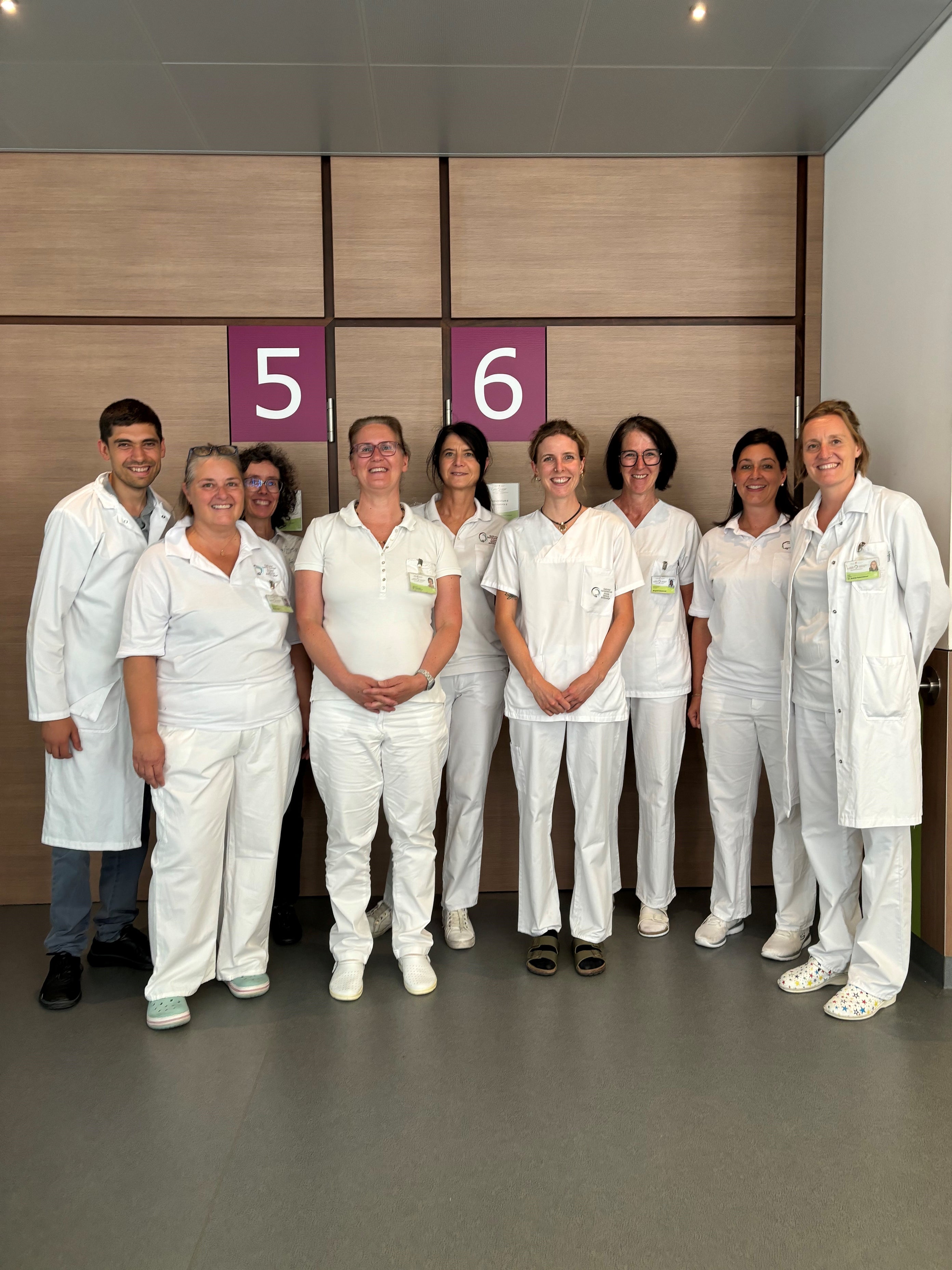 Mitarbeitende des Impfteams Bruneck