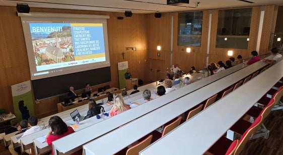 Eine Momentaufnahme der Fachtagung über Dickdarmkrebs in der „Claudiana“