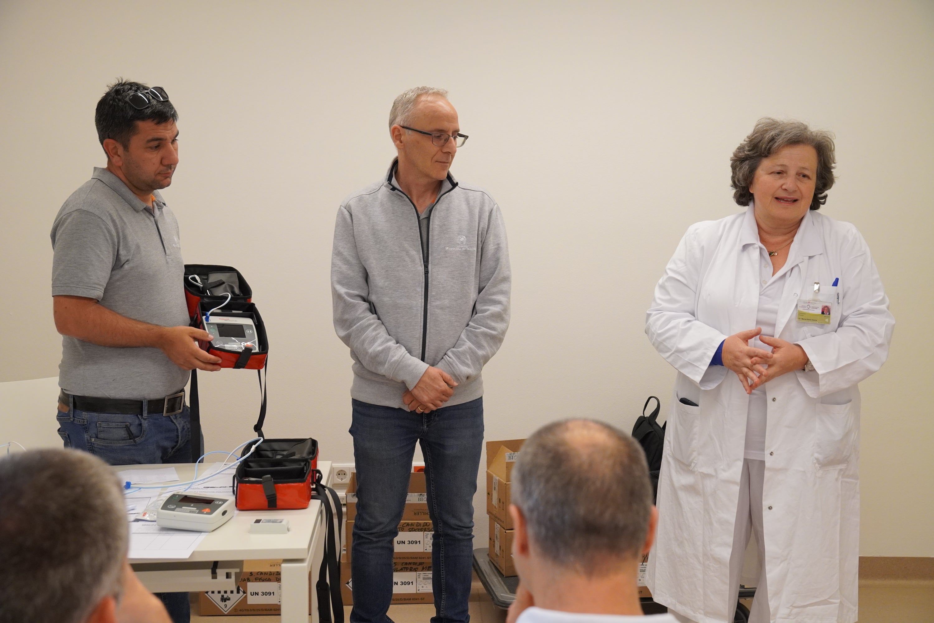 Dott.ssa Maria Elena Gorra, Primaria del Servizio di Anestesia e Rianimazione dell’Ospedale di San Candido (foto Asdaa)