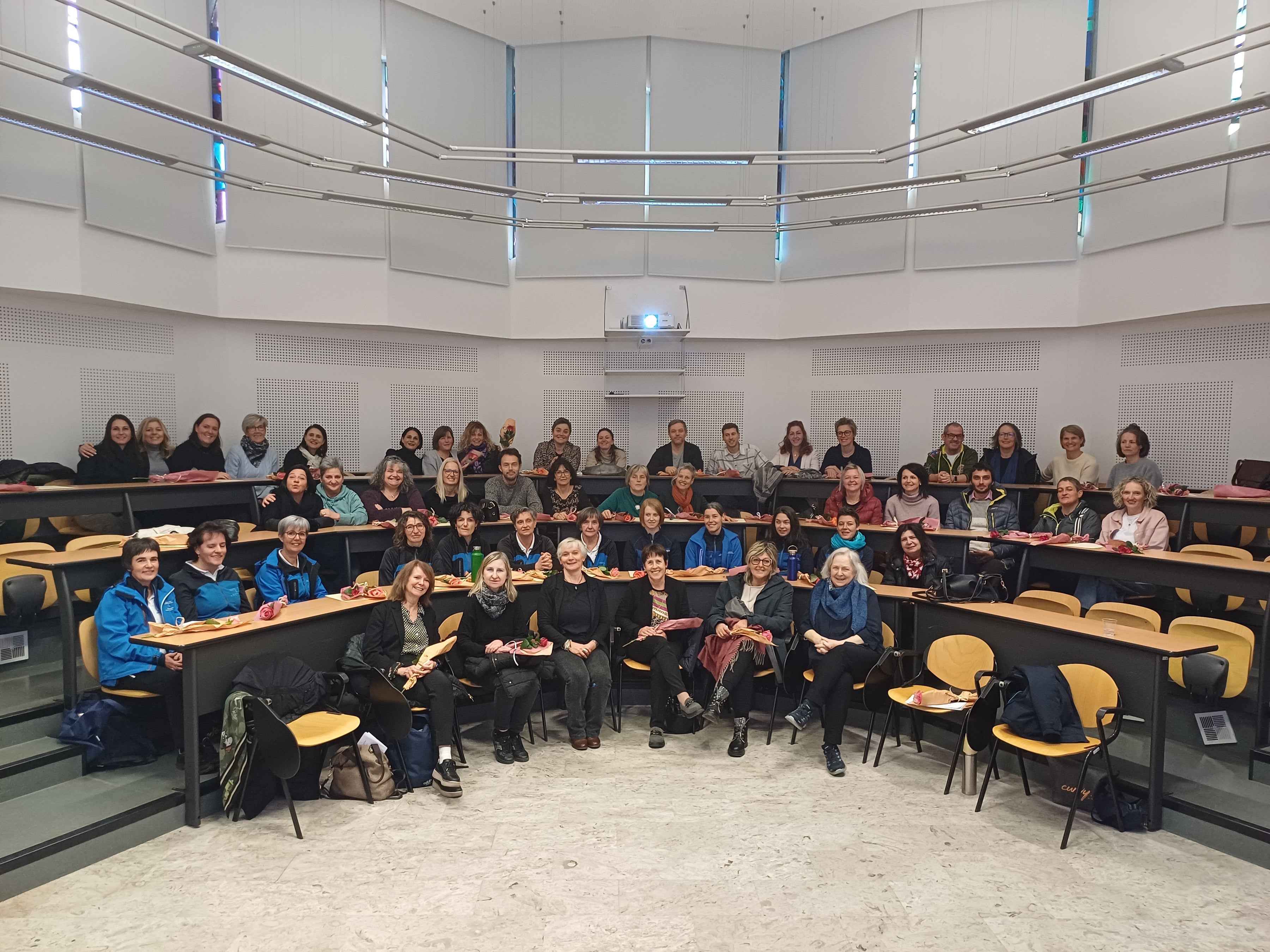 Familienzentrierte Pflege: Gruppenfoto