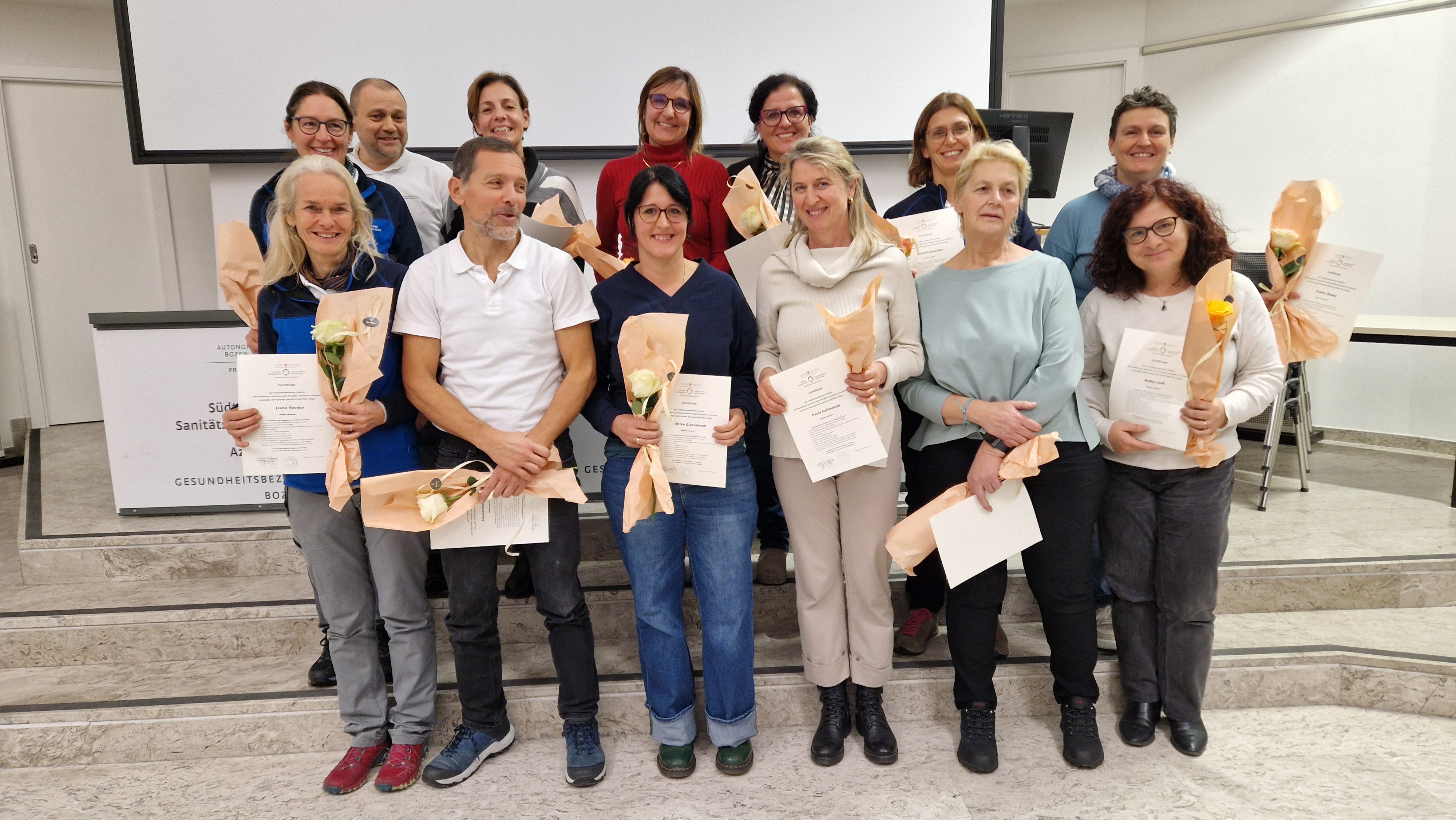 Das Team des Gesundheitssprengels Zentrum-Bozner Boden-Rentsch, (Foto: Sabes\Vera Schindler)