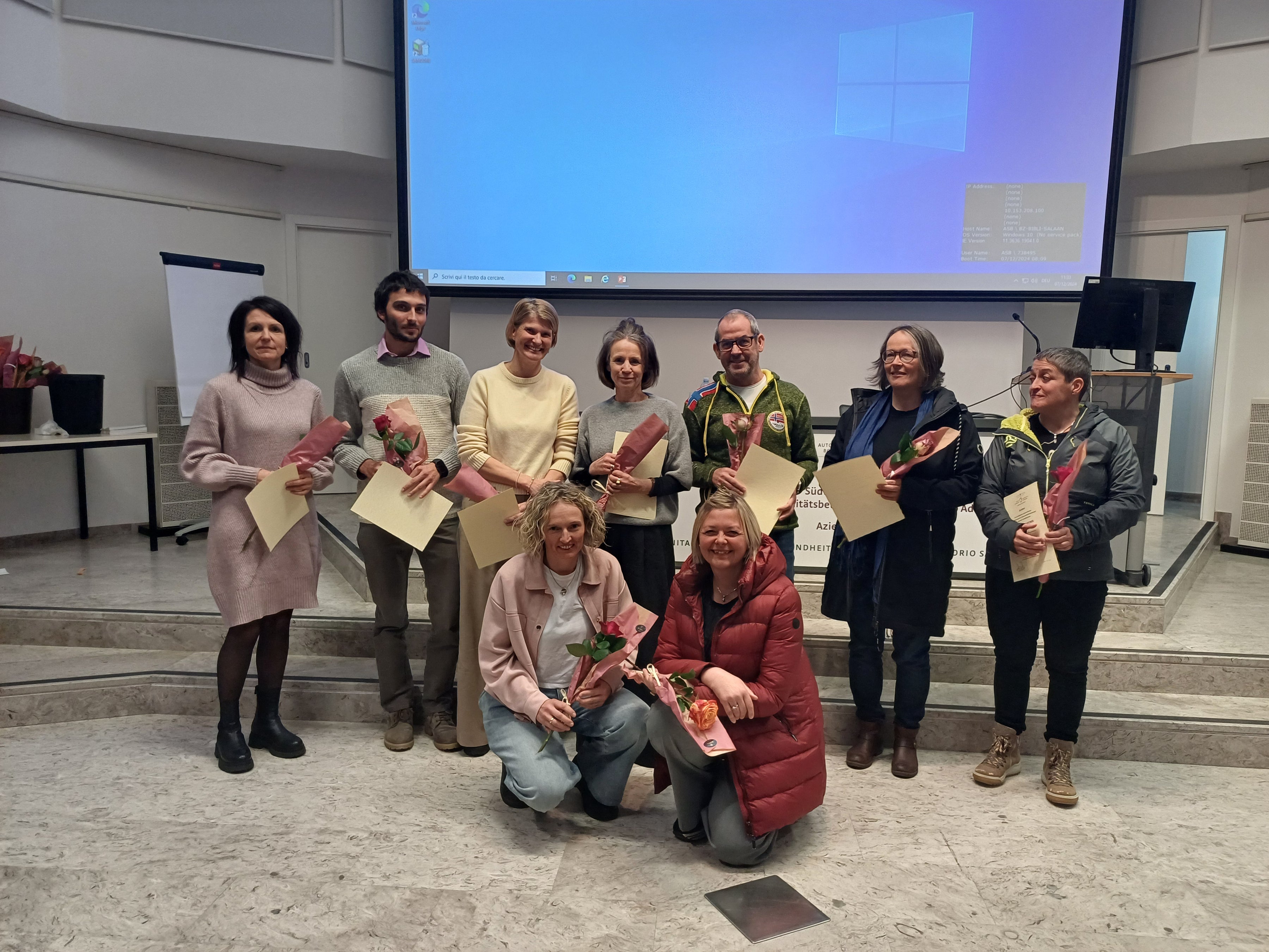 Das Team des Gesundheitssprengels Brixen