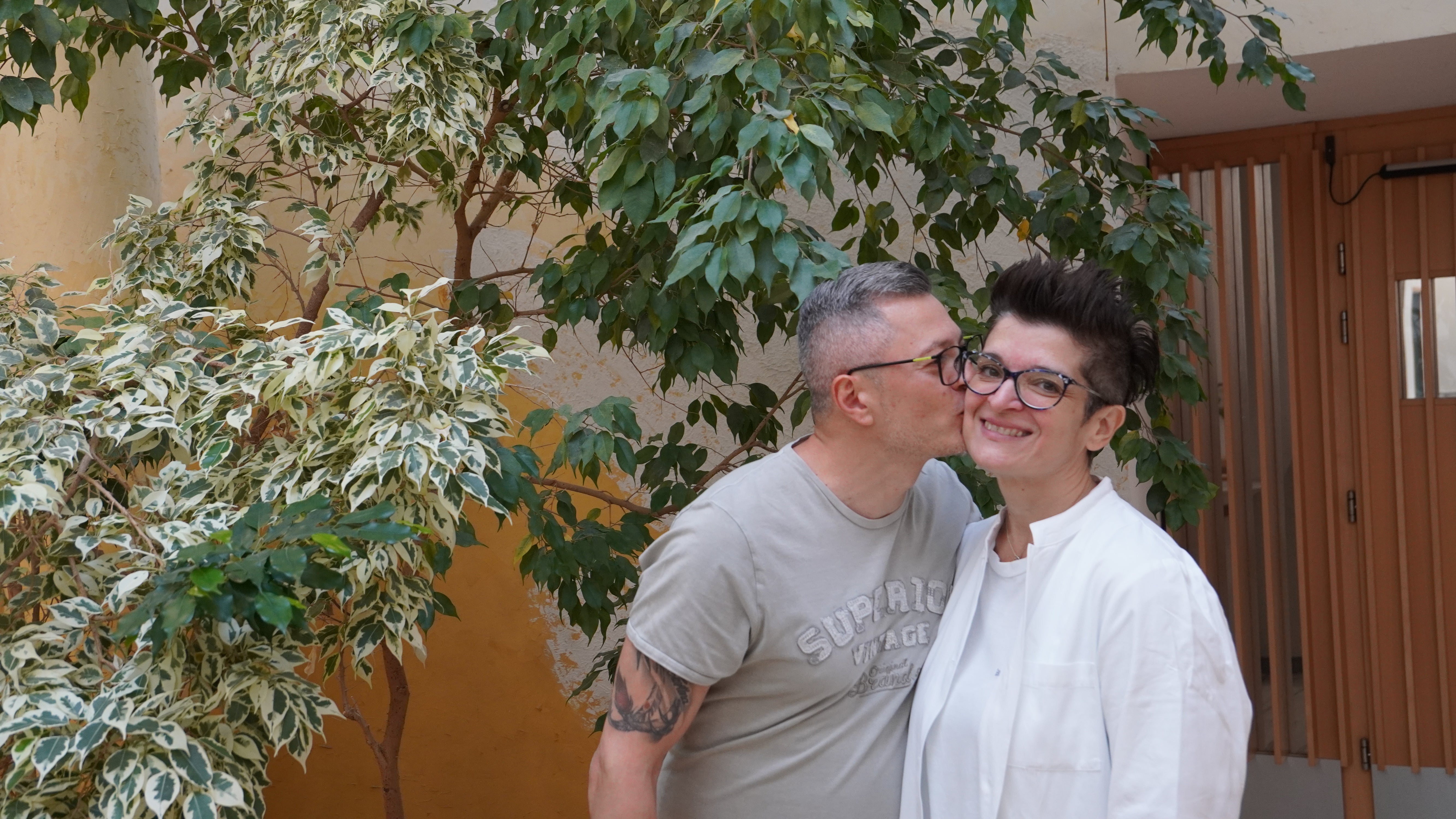 Lorena und Maurizio sind seit 20 Jahren ein Paar und haben zwei Kinder 