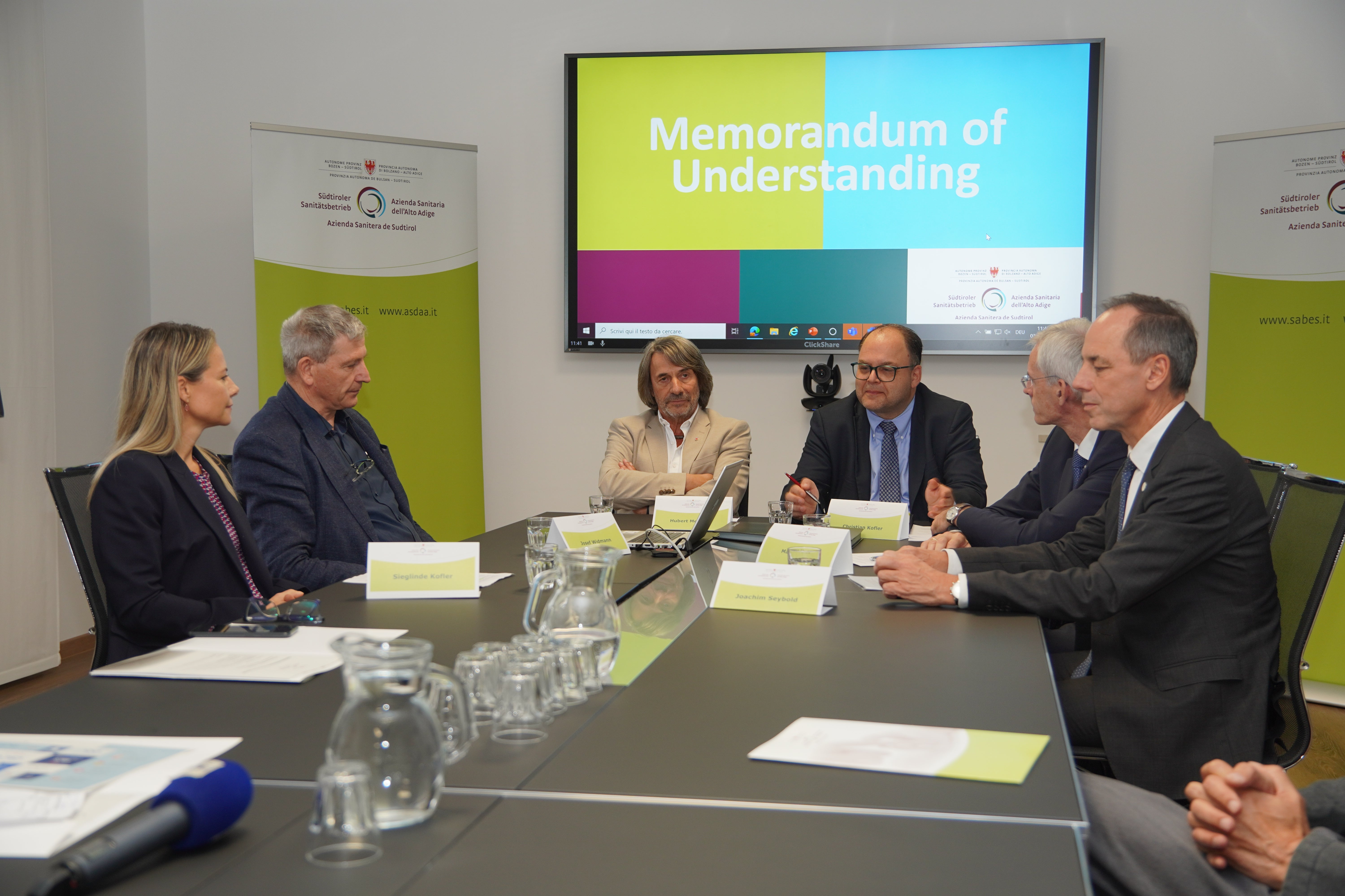 Pressekonferenz: Memorandum of Understanding (Foto: Peter A. Seebacher)