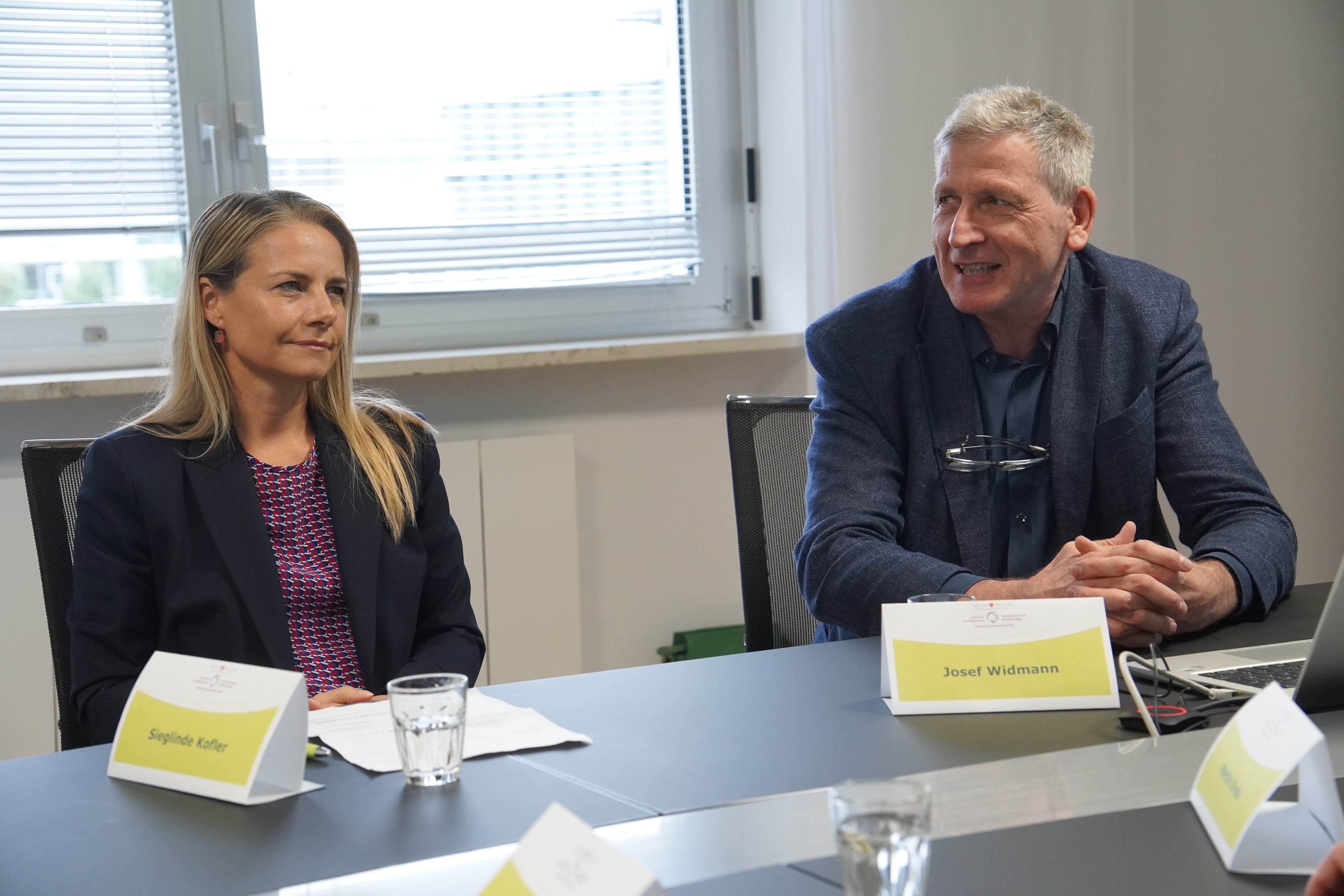 Primaria Sieglinde Kofler; Sanitätsdirektor Josef Widmann