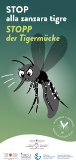 Stopp der Tigermücke - Das Plakat