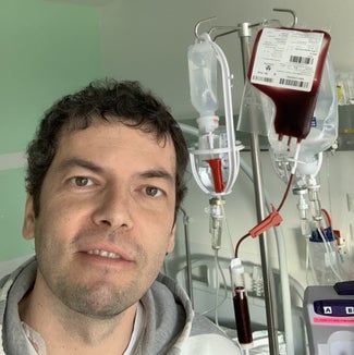 Während der Transplantation