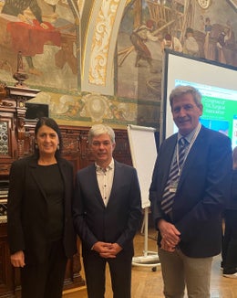 Irene Pechlaner, Antonio Frena und Josef Widmann 