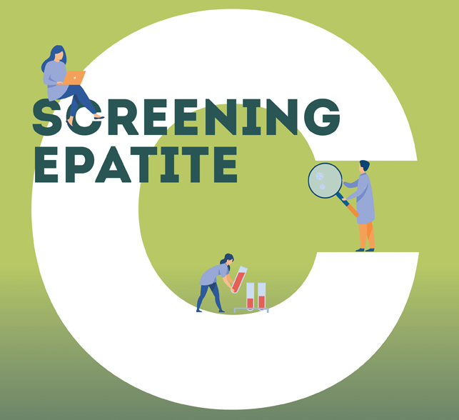 Logo della campagna screening epatite C