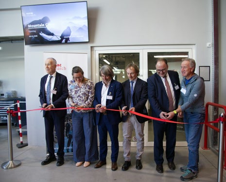 Ufficialmente inaugurata: la Mountain Clinic (foto: Eurac Research)