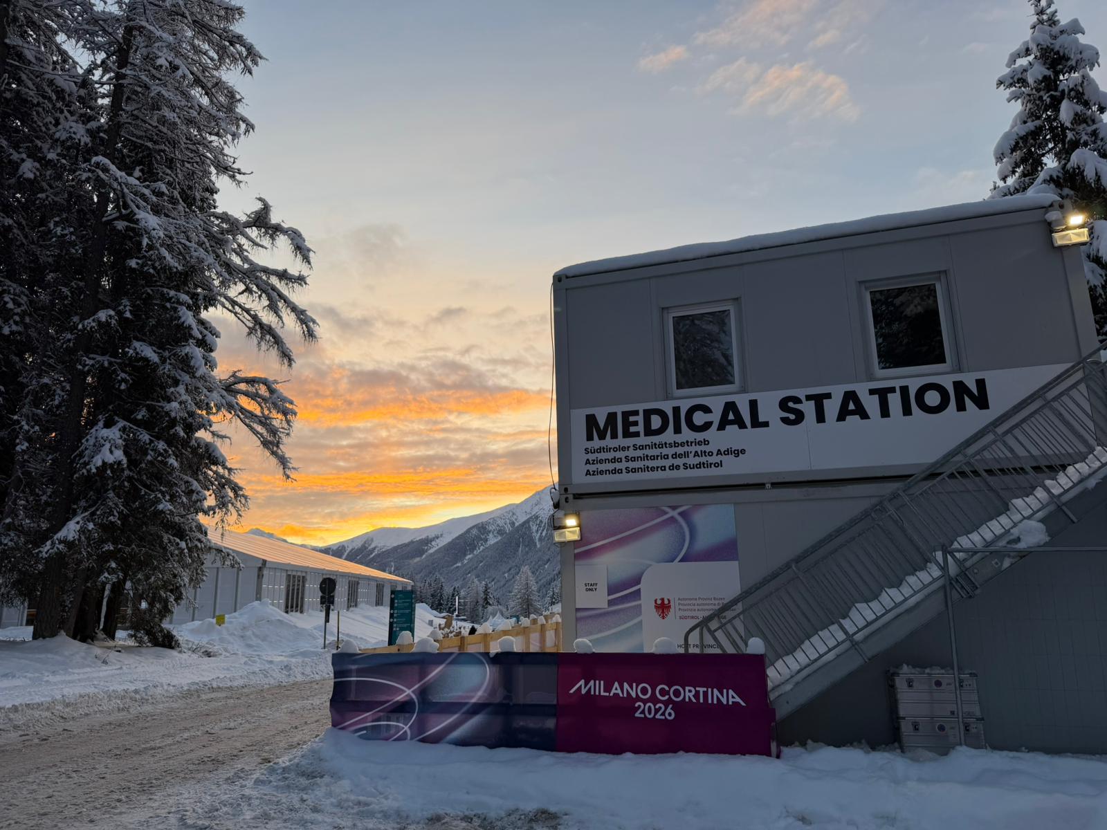 Olympia 2026: Medical Station (Foto: Sabes)