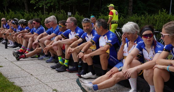 TeilnehmerInnen Transplant Euregio Tour 2024