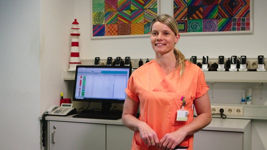 Karin Pixner,
Koordinatorin Patientenbegleitdienst, Krankenhaus Meran