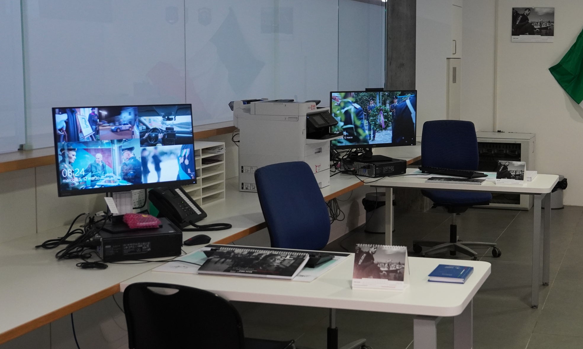 Neues Polizeibüro im Krankenhaus Bozen