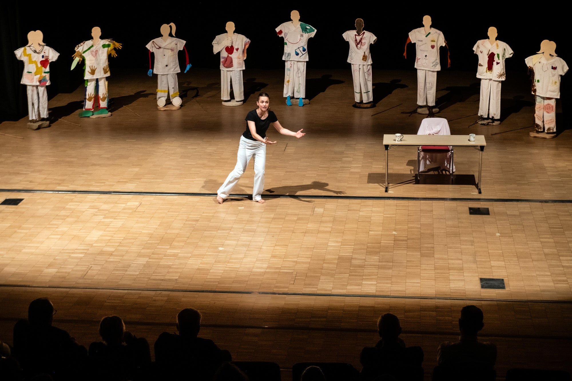 Kreative Darstellung der Rolle der Führungskraft