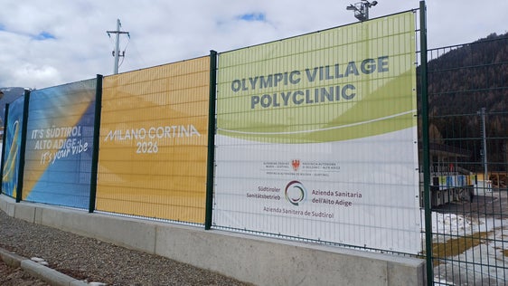 Die Medical Station nahe der Arena sowie die Polyklinik in Niederrasen waren die zentralen medizinischen Versorgungsstationen