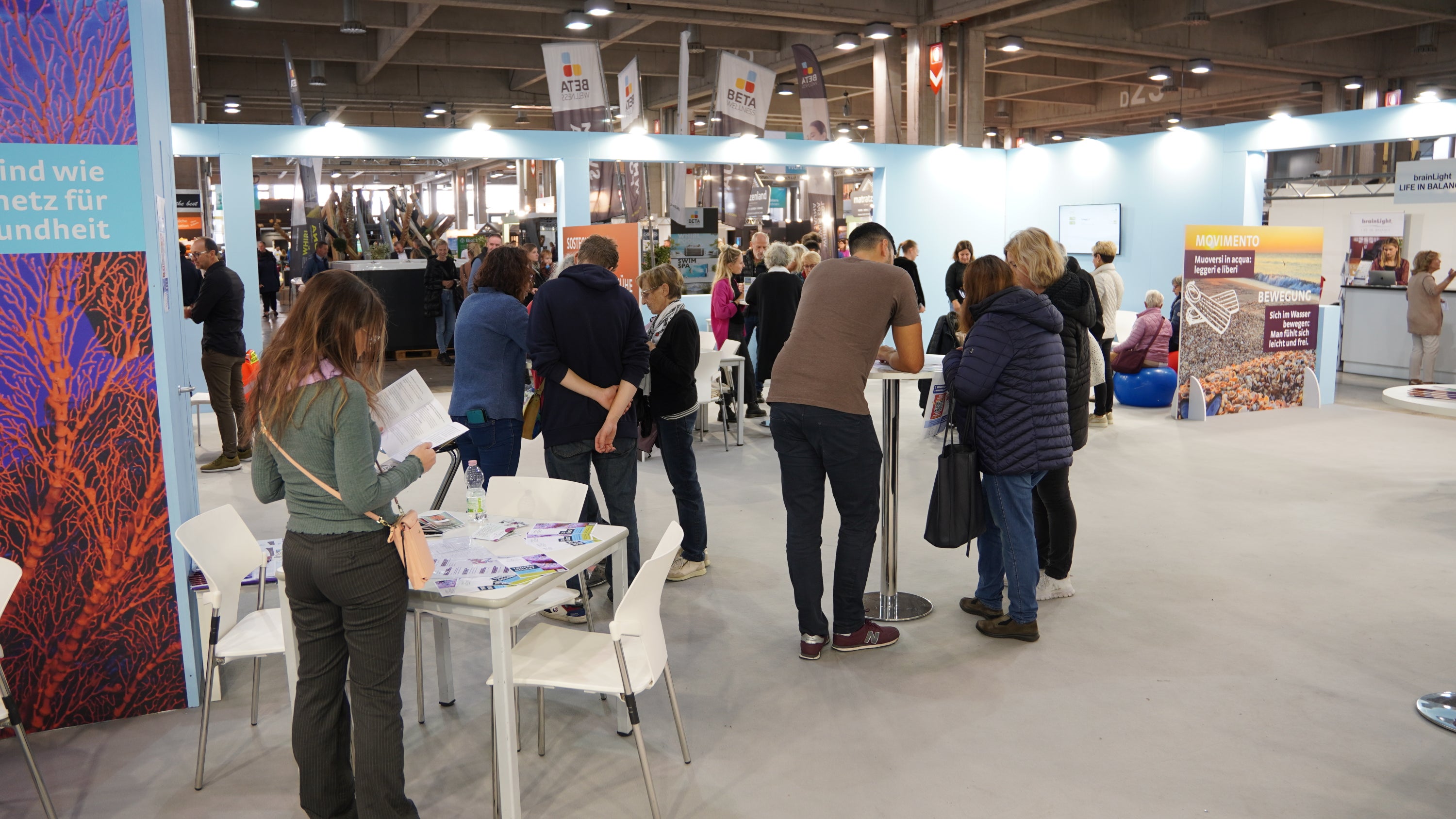 Am Stand gab es einen Überblick über alle Screenings, die im Südtiroler Sanitätsbetrieb angeboten werden (Foto: Ingeburg Gurndin)