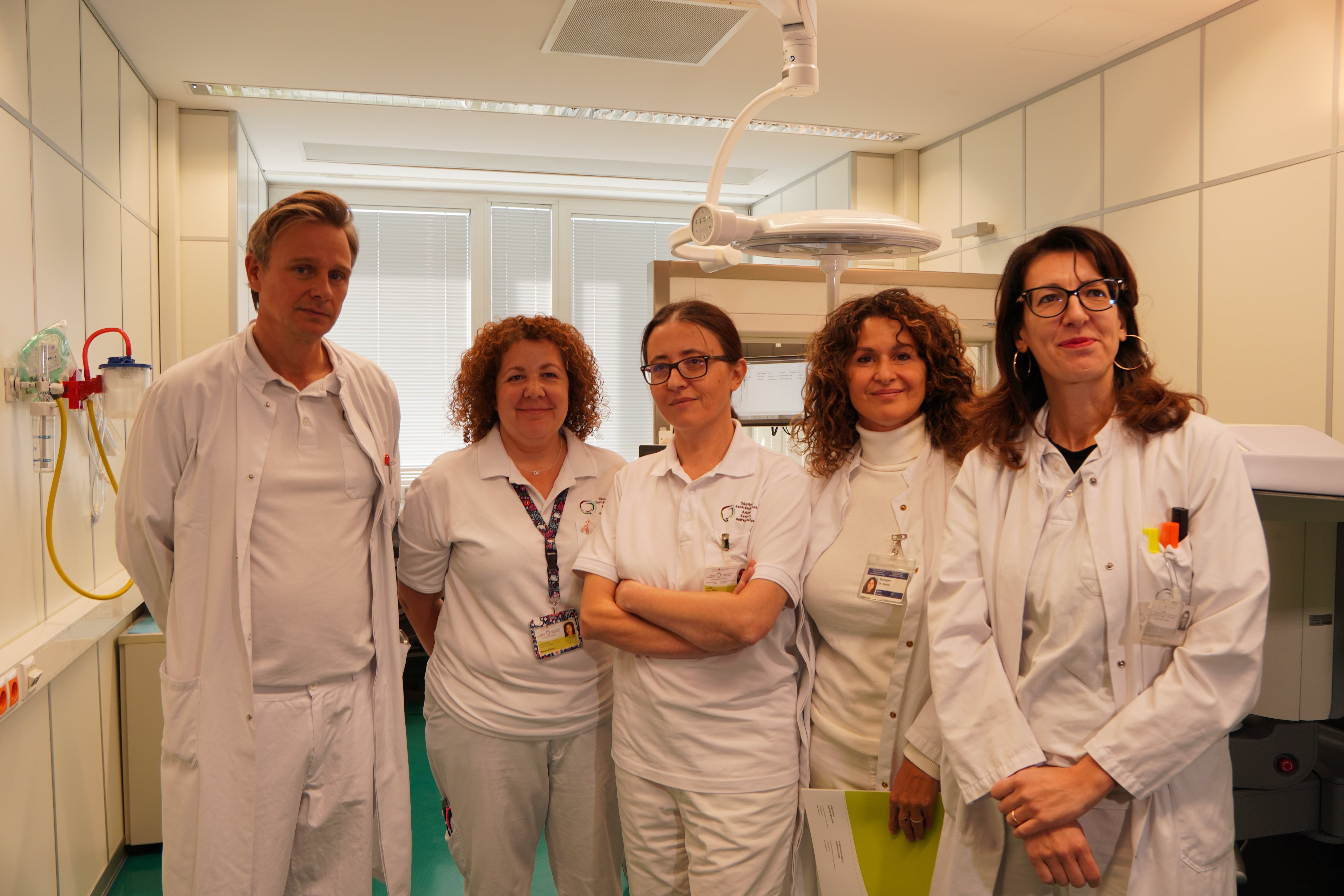 v.l.n.r.: Primar Dr. Matthias Joachim Fischer, MRTA Renata Zanon, Dr.in Liliana Loreti, Dr.in Alexia Bestagno, Dr.in Paola D'Antoni (Foto: Sabes)