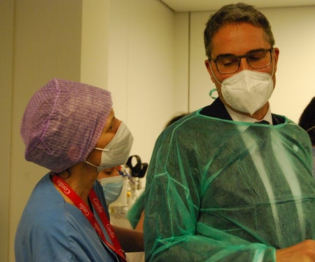 Anche il Presidente della Giunta deve vestirsi sterile