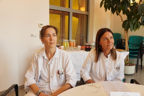 Primarin Dr.in Ingrid Ruffini (li): Geriatrie ist eine ganzheitliche Aufgabe, Primarin Dr.in Stefania Pilloni: Kontinuität in der Versorgung