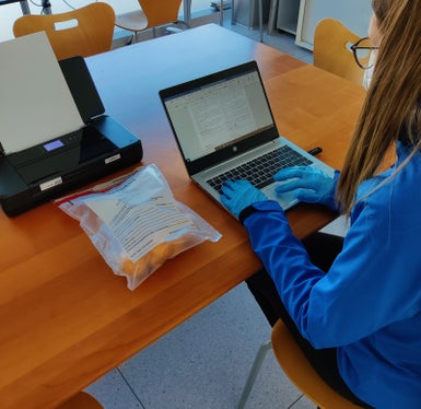 Ausstellung des Überprüfungsprotokolls 