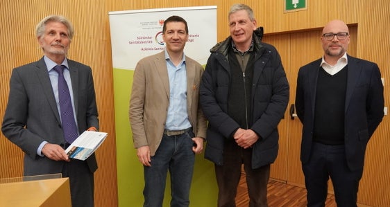 Horand Meier, Gilbert Spizzo, Josef Widmann, Martin Maffei