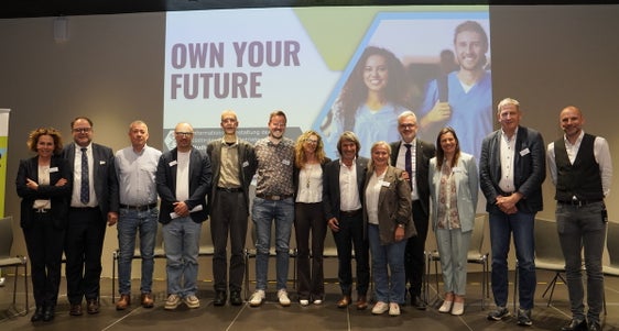 Own your future 2026: das Podium (Foto: Sabes/pas)