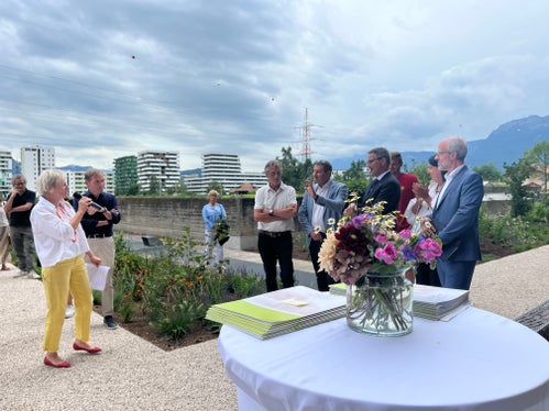 Martina Schullian erklärt das Projekt