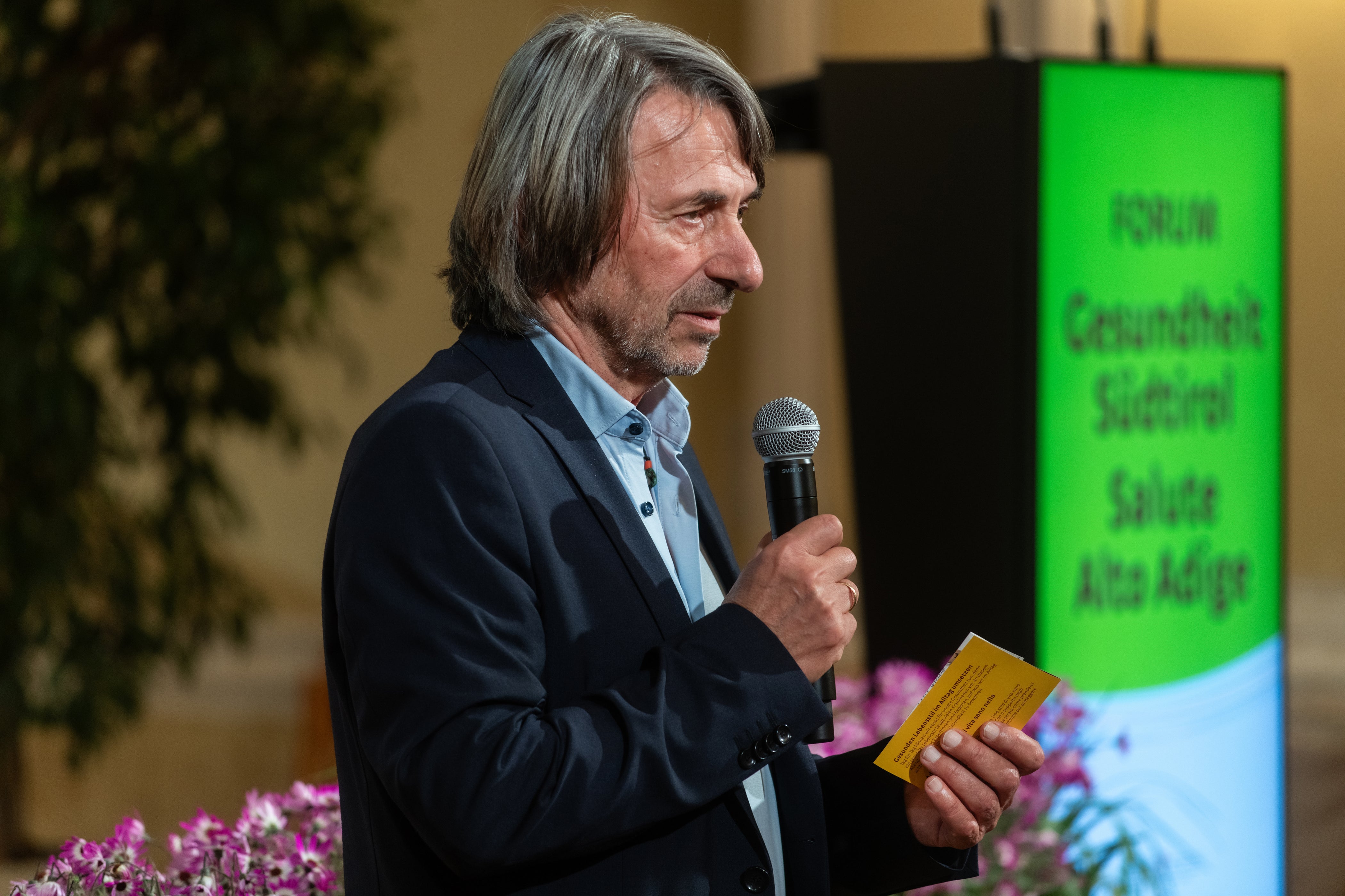 L’Assessore alla Salute Hubert Messner