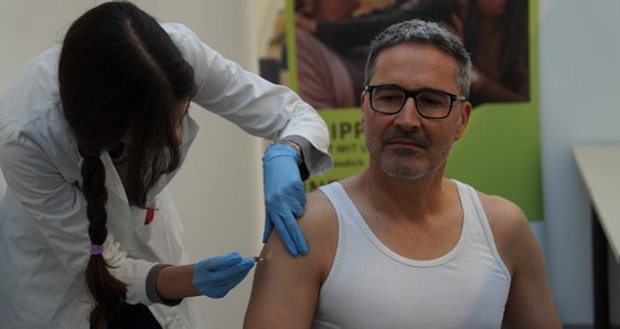 Impfung Landeshauptmann Kompatscher