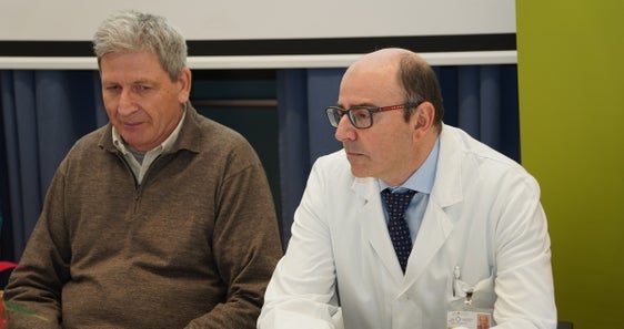 Josef Widmann (li.), Pier Francesco Indelli