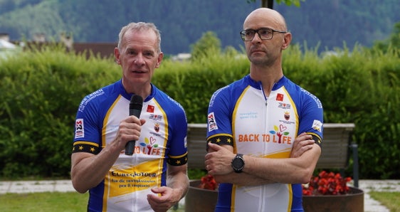 Stephan Eschertzhuber (li), Marco Panizza