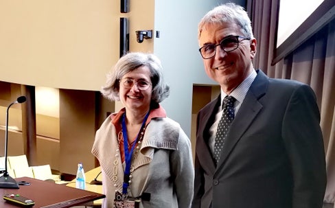 Fachärztin Patrizia Spinelli und Primar Enrico Bertelli