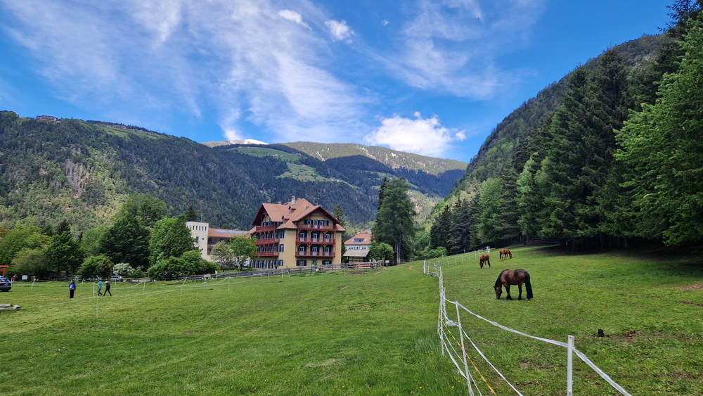 L’ambiente è parte integrante del concetto terapeutico olistico a Bad Bachgart (Foto: Vera Schindler)
