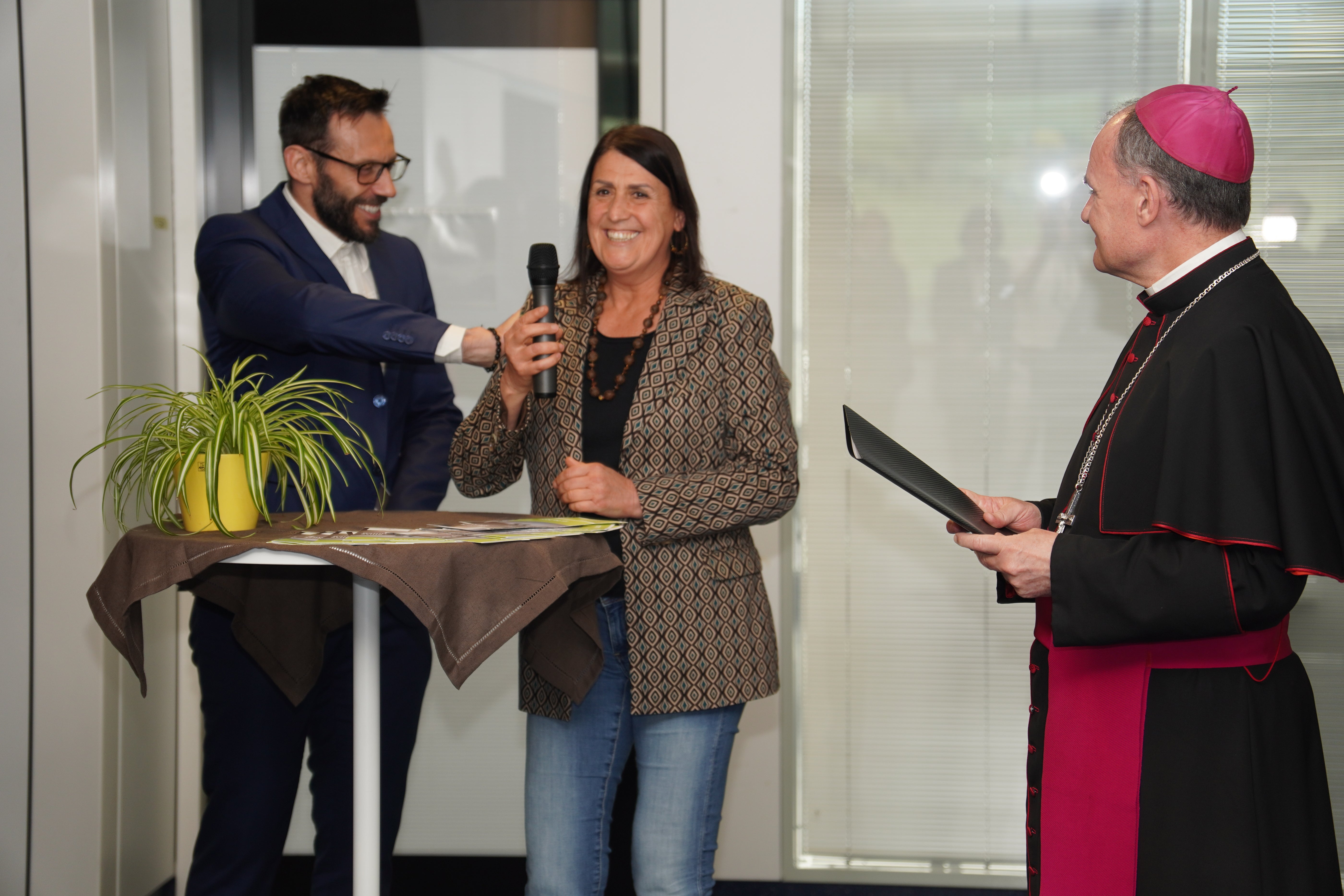 Freude bei der Eröffnung 