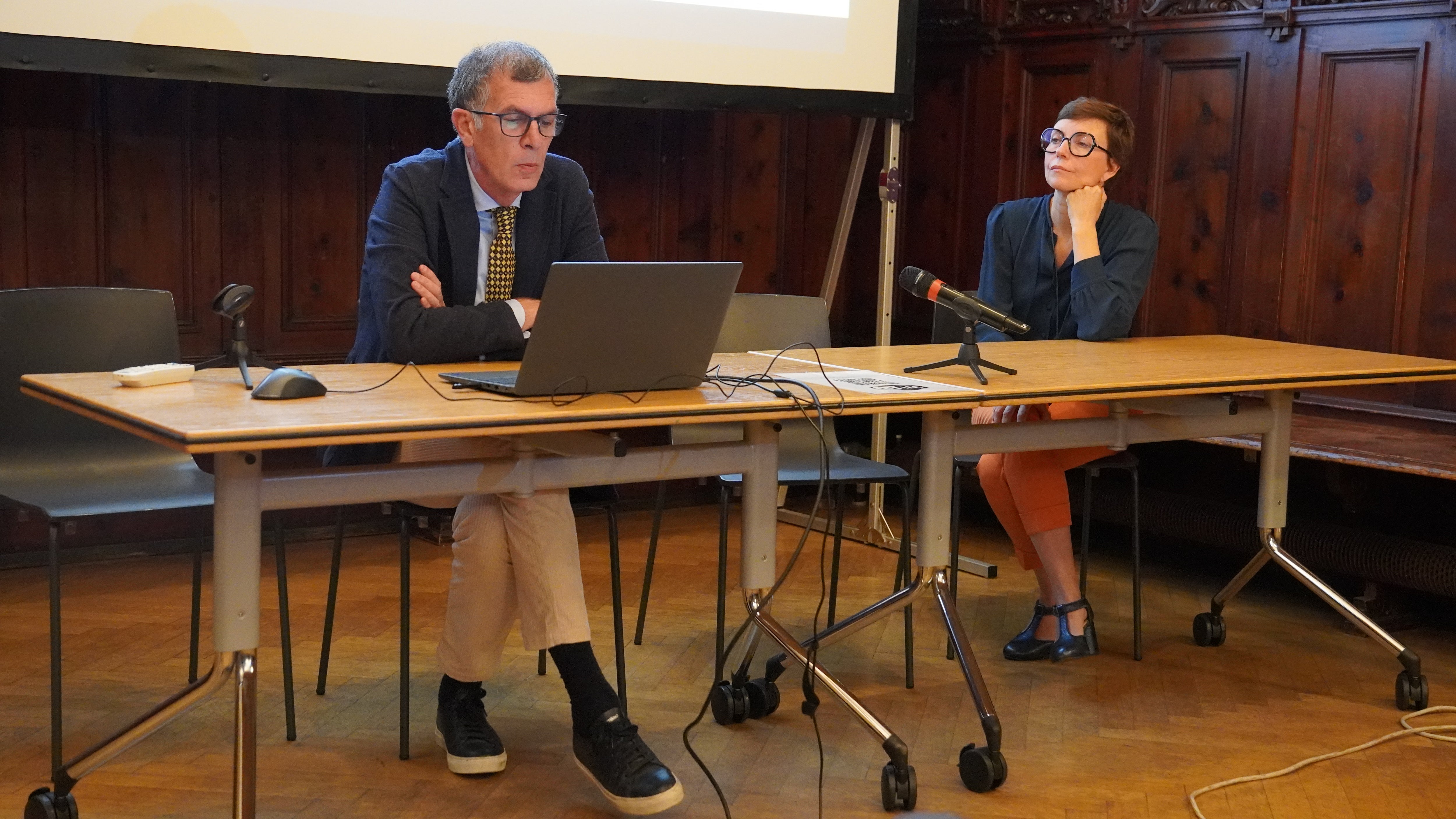 Dr. Romano Polato und Dr.in Federica Ferro